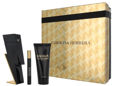 Carolina Herrera Bad Boy Giftset Eau de Toilette 210 ml Heren Carolina Herrera Bad Boy Giftset Eau de Toilette 210 ml Heren