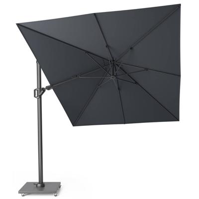 Platinum | Zweefparasol Challenger T² 350 x 260 cm | Antraciet