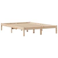 Bedframe zonder matras massief grenenhout 120x190 cm - thumbnail
