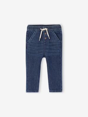 Lichte denim broek baby ongewassen denim