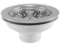 Wiesbaden Korfplug+rooster 6/4 90 mm + 70 mm schroef - thumbnail