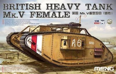 Meng 1/35 British Heavy Tank MK. V Female Meng 1/35 British Heavy Tank MK. V Female