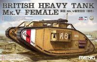 Meng 1/35 British Heavy Tank MK. V Female - thumbnail
