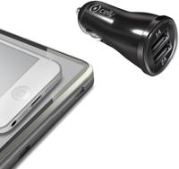 Celly autolader 2x USB max. 2.1A zwart - thumbnail