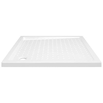 VidaXL Douchebak met noppen 90x90x4 cm abs wit