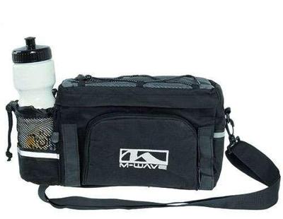 M-Wave Uitklapbare tas Amsterdam 16L zwart/grijs