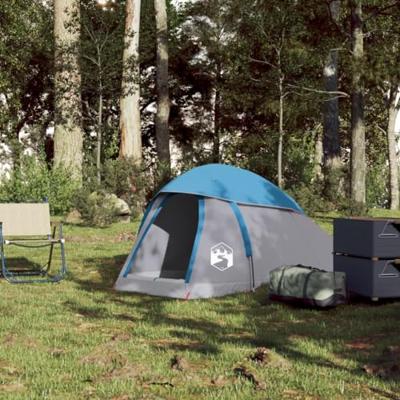 VidaXL Koepeltent 1-persoons waterdicht blauw