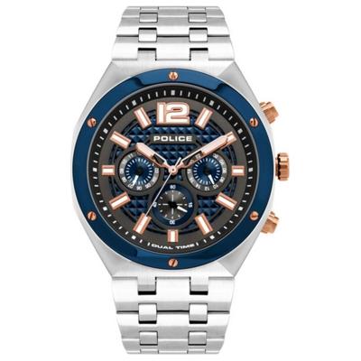Police PL15995JSTBL61M (Ø 46 mm) Heren horloge