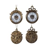 Klok plc l11,50b2,20h13 cm koper a2 Decoris - Decoris - thumbnail