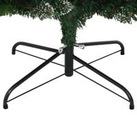 VidaXL Kunstkerstboom met scharnieren en rode bessen 210 cm - thumbnail
