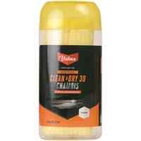 Valma clean & dry 3d chamois - ultra absorberend - synthetisch - krasvrij drogen - 43x32cm - thumbnail