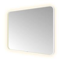 Hotbath &MORE Spiegel direct en indirect LED color changing spiegelverwarming met afstandsbediening Mat wit SSQ180WH - thumbnail