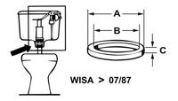 Cornat Dichting Afloop Spoelkast Wisa - TEC380423 - thumbnail