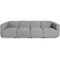 4-zitsbank Legara grijs 284 cm - thumbnail