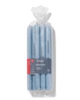 HEMA Lange huishoudkaarsen Ø2.2x29 - 12 stuks lichtblauw (lichtblauw) - thumbnail