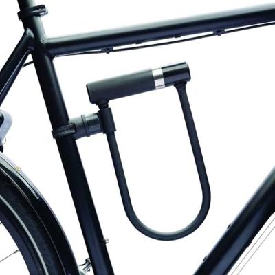 Axa newton u-vormig beugelslot - 23 cm - gehard staal