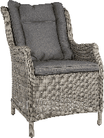 Wine & Dine Smoke tuinstoel set van 2 - thumbnail