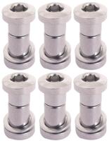 Bofix Zadelpenbout inbus 16 mm - chroom (6 stuks) - thumbnail