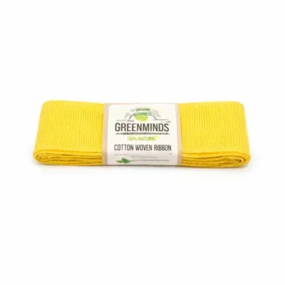 Greenminds lint katoen geel 2 m | 48 stuks