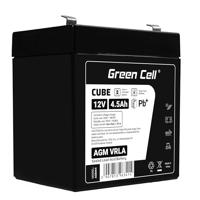 Green Cell AGM44 UPS-accu Sealed Lead Acid (VRLA) 12 V 4,5 Ah - thumbnail