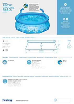Bestway Easy Set Zwembad OctoPool 274x76 cm