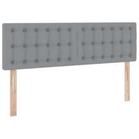 Opbergbed met matras Lichtgrijs 140 x 190 cm Bewerkt hout - thumbnail