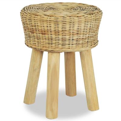 VidaXL Barkruk natuurlijk rattan