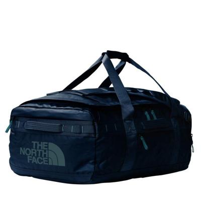 The North Face Base Camp Voyager 62L Duffel Midnight Petrol - Algae Blue 62L The North Face Base Camp Voyager 62L Duffel Midnight Petrol - Algae Blue 62L