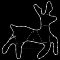 VidaXL Kerstfiguur rendier met 72 warmwitte led&apos;s 57x55x4,5 cm - thumbnail