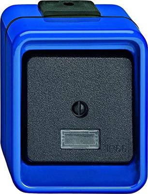 Merten 370775 Kruisschakelaar Compleet Blauw 1 stuk(s)