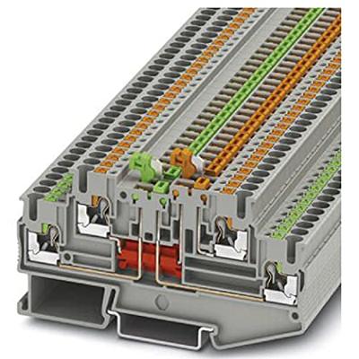 Phoenix Contact 3210258 Meetscheidingsklem 5.2 mm Push-In-klem Grijs 50 stuk(s) Piece