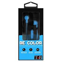 T'nB ESBCBL BE-COLOR in-ear stereo-hoofdtelefoon voetgangerset blauw - thumbnail