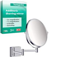 Hansgrohe Addstoris make-up spiegel 3x vergroting chroom 41791000 - thumbnail