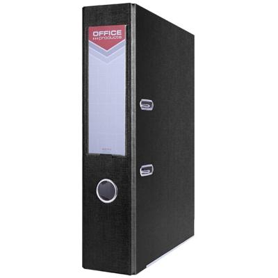 OFFICE products ordner, voor A4, uit karton, rug van 7,5 cm, zwart