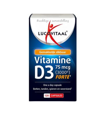 Lucovitaal Vitamine D3 75mcg Forte Capsules Lucovitaal Vitamine D3 75mcg Forte Capsules