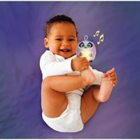 Clementoni baby twinkle twinkle kleine panda paars knuffel nachtlamp - thumbnail