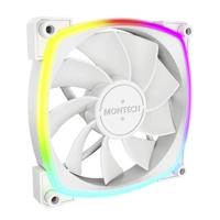 MONTECH RX120 PWM ARGB PC-ventilator Wit, Grijs (b x h x d) 120 x 120 x 25 mm - thumbnail