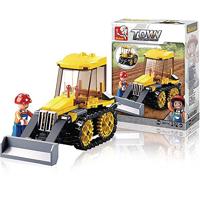Sluban Small Bulldozer bouwstenen set - thumbnail