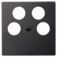 Merten 295314 Afdekking System M Antraciet 1 stuk(s)