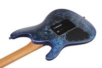 Ibanez S770 Cosmic Blue Frozen Matte elektrische gitaar - thumbnail