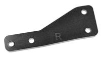 Team Corally - Shock Tower Brace - Rear - Aluminum - Black - 1 pc - thumbnail