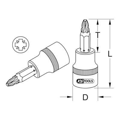 KS Tools 9181477 9181477 Verwisselbare kop