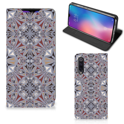 Xiaomi Mi 9 | Standcase | Flower Tiles