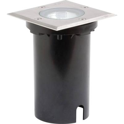 KonstSmide GrondSpot 11cm vierkant RVS - 7608-000