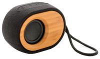 speaker Bamboo X bluetooth 12 cm zwart 2-delig - thumbnail