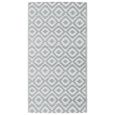 Buitenkleed ARAKIL 80x150 cm PP grijs Buitenkleed ARAKIL 80x150 cm PP grijs