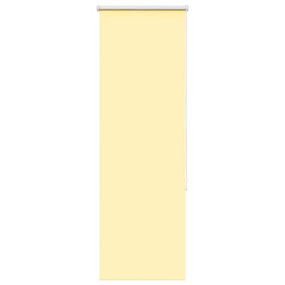 Rolgordijn 40x175 cm stof verduisterend geel Stofbreedte 35,7cm