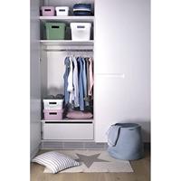 Curver Infinity Dots opbergdoos 17 liter wit - thumbnail