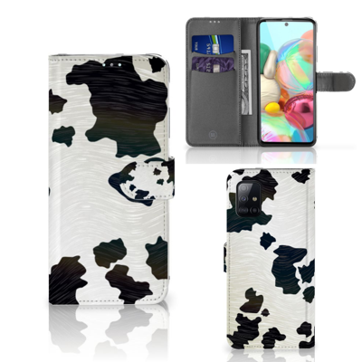 Samsung Galaxy A71 | Telefoonhoesje | Met pasjeshouder | Koeienvlekken Samsung Galaxy A71 | Telefoonhoesje | Met pasjeshouder | Koeienvlekken