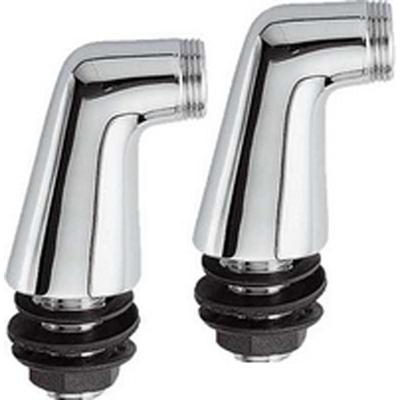 Riko Set Chroom - Staande Badrandkoppelingen - 1/2x3/4